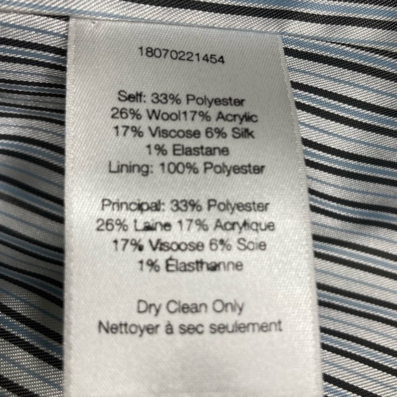 Veronica Beard Celina herringbone dickey blazer blue size 4 - Picture 6 of 13